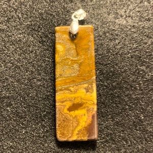 🌅Natural Scenic Dendritic Jasper Pendant.